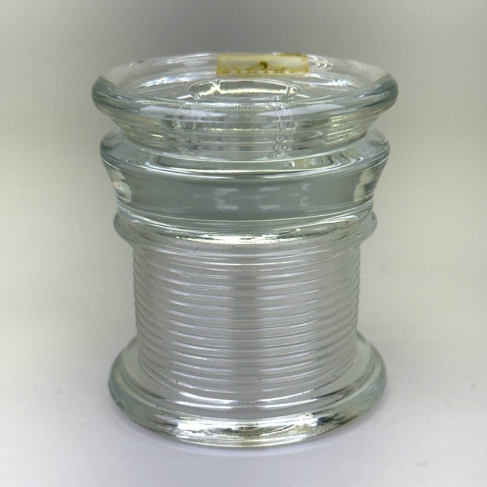 Viking Glass Clear Candleholder